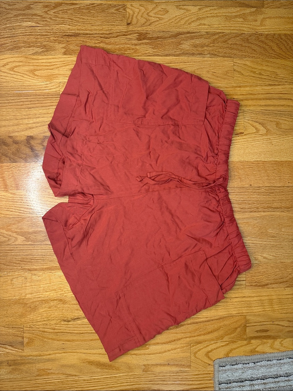 Old Navy Women's High-Waist Red Shorts